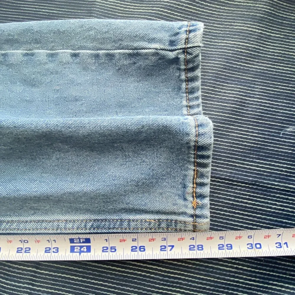 Levi's 505 Regular Fit Men's Jeans Medium Stonewash Straight Leg 38x29 505-4891